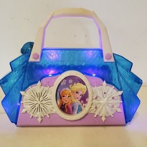 Frozen Anna Elsa Karaoke Speaker Cool Tunes Sing Along Boombox Microphone Disney